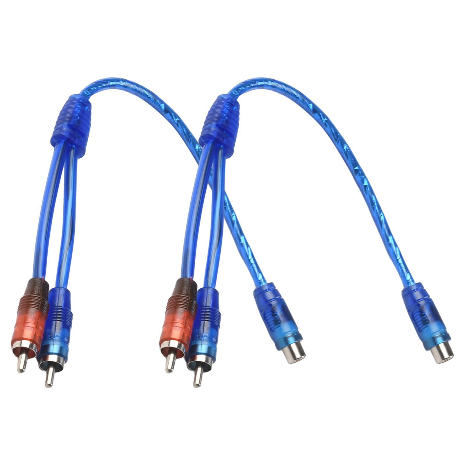 Audio Splitter Y - Kit de cables de audio RCA,