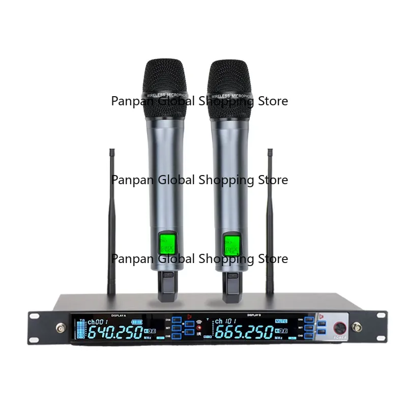 Shure Mic Sm58 - Sistema de micrófono inalámbrico, 2 canales