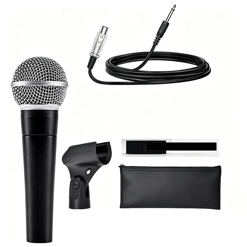 Shure Mic Sm58 - Micrófono dinámico de Karaoke, micrófono profesional