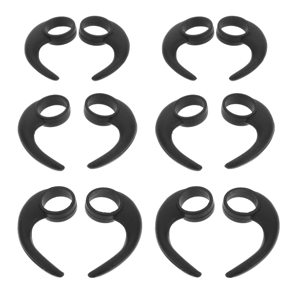 Silicone Ear Tip Replacement - 12 piezas de ganchos para los