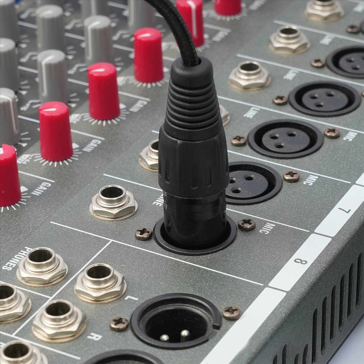 Audio Splitter Y - Cable de Micrófono A72Z XLR Macho