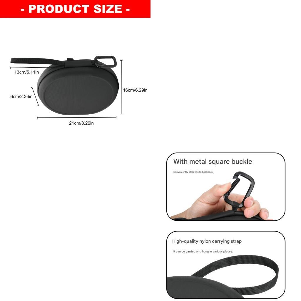 Estuche rígido EVA para auricu - Headphone Case Hard reseña y precio