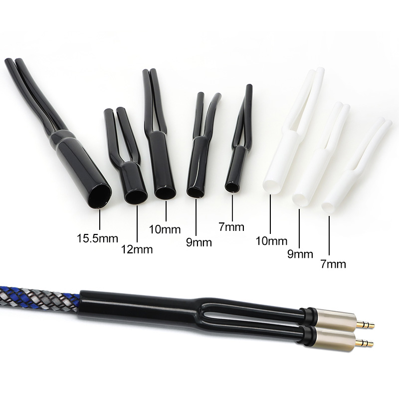 2-100 piezas de funda de PVC e - Audio Splitter Y reseña y precio
