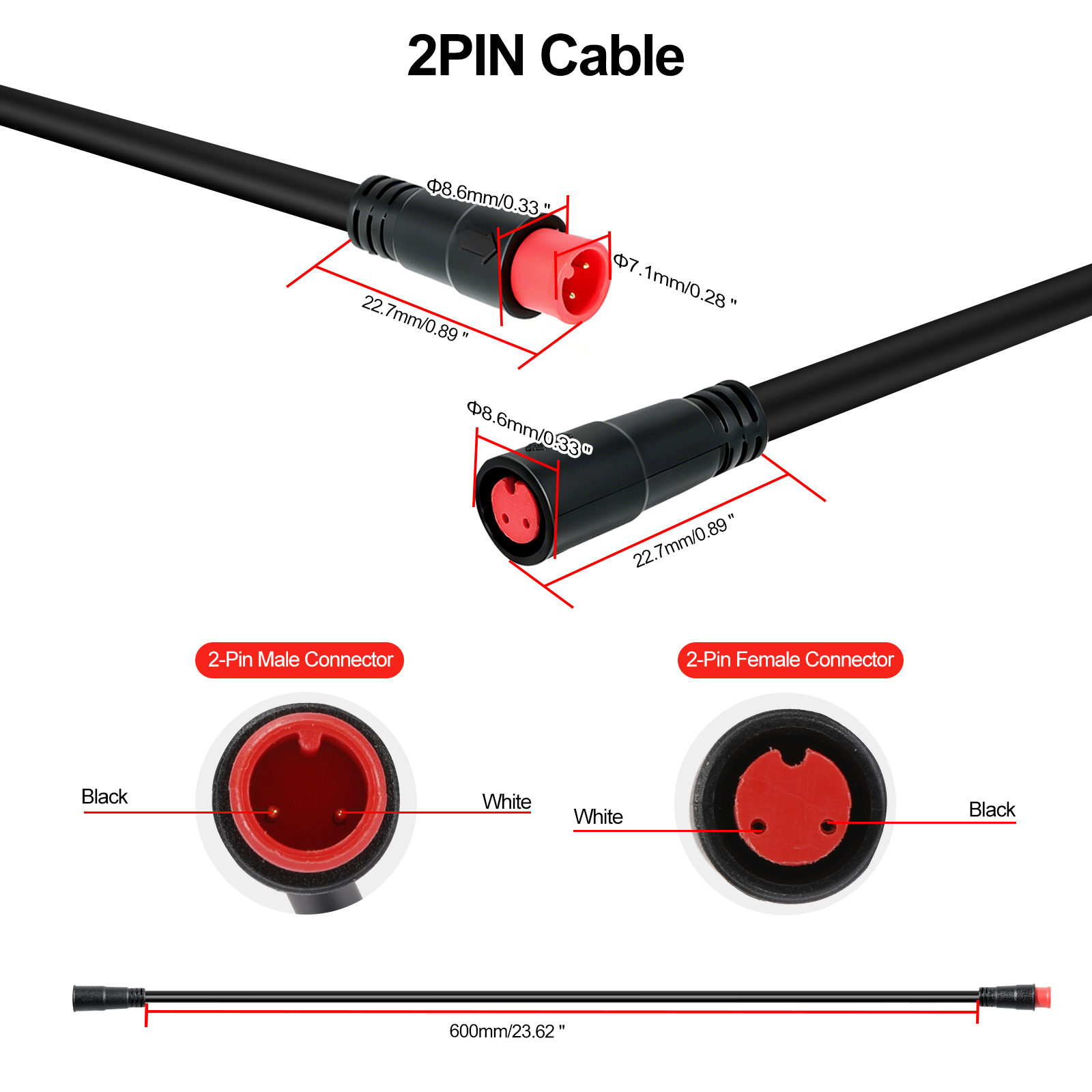 Conector de Enchufe de 2/3/5 P - Cable Extension 3.5 reseña y precio