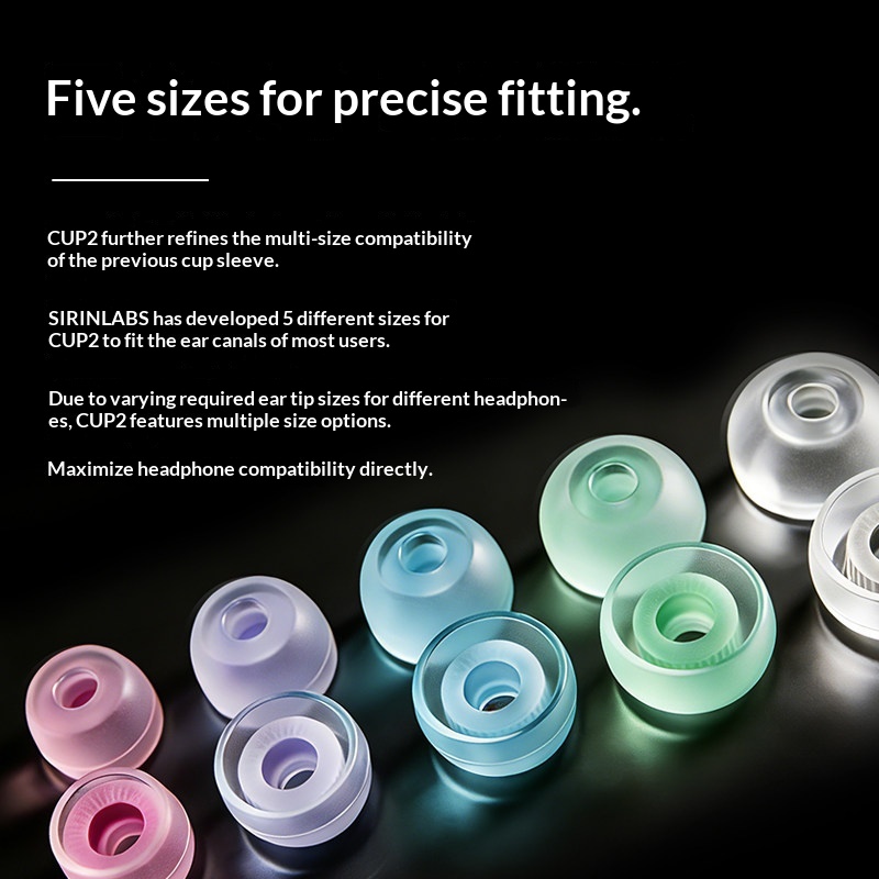 Puntas de Silicona SIRINLABS T - Silicone Ear Tip Replacement reseña y precio